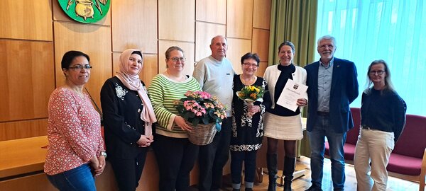 G&auml;ste beim Dienstjubil&auml;um Grad