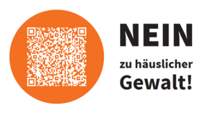 QR-Code Nein zu h&auml;uslicher Gewalt