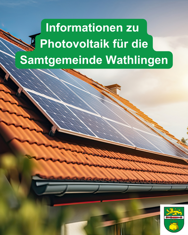 Bild vergr&ouml;&szlig;ern: Photovoltaik in der Samtgemeinde