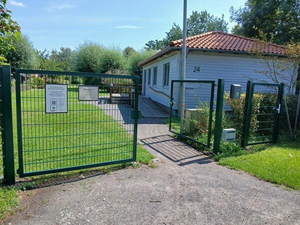 Bild vergr&ouml;&szlig;ern: Eingang zur Naturkontaktstation